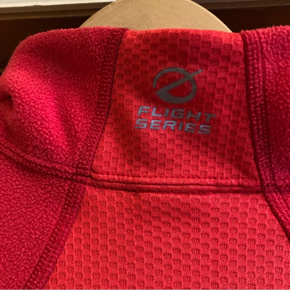 THE NORTH FACE Flight Series Women's Fleece / Salmon Shirt Medium 1/4 Zip Active - Picture 9 of 13